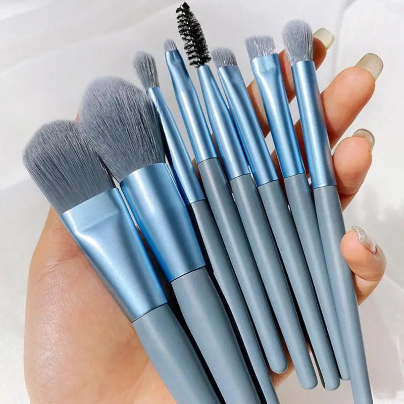 Set de Pinceaux de Maquillage - 8 Pièces