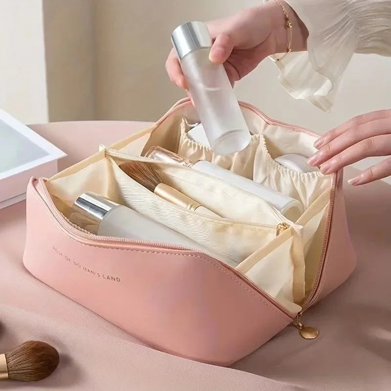 Trousse de Maquillage – Grande Capacité, Élégante et Pratique